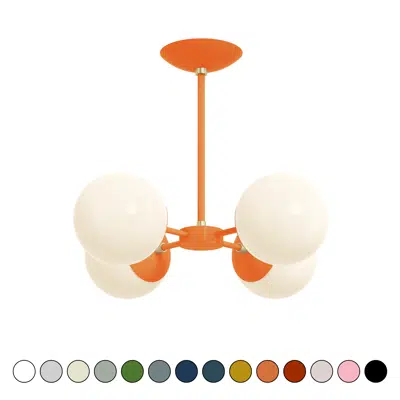 imazhi i Color Orbi Chandelier