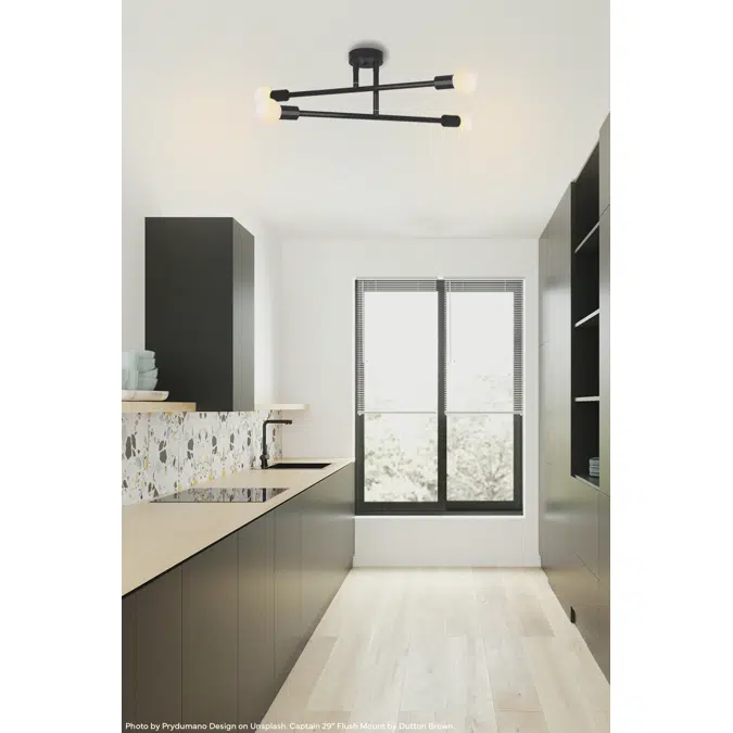 Color Captain Flush Mount