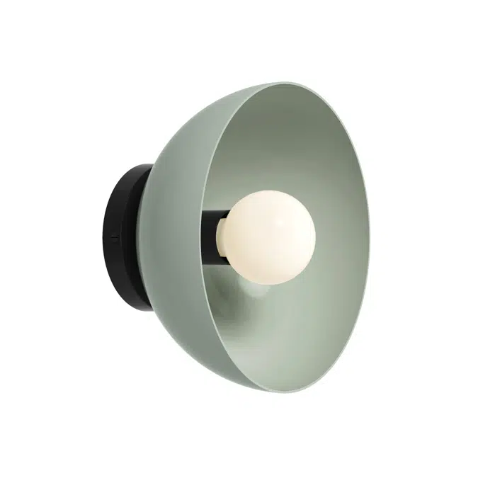 Color Hemi Sconce 10"