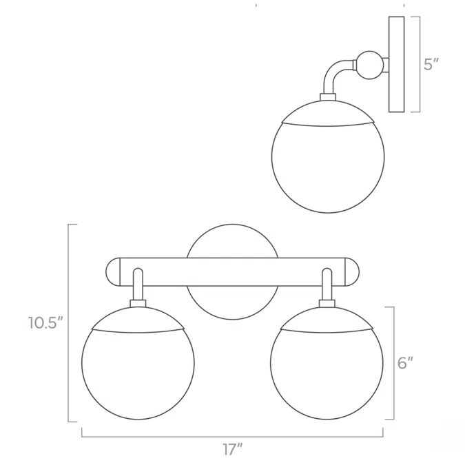 Color Legend 2 Sconce