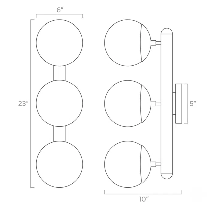 Color Icon 3 Sconce