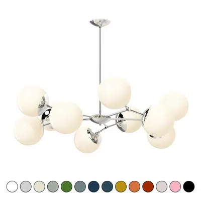 imagem para Crown Chandelier 46"