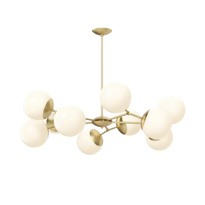 Crown Chandelier 46"
