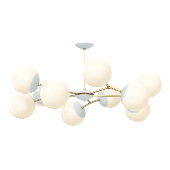 Color Crown Flush Mount 46