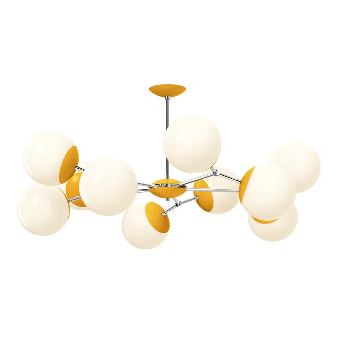 Color Crown Flush Mount 46