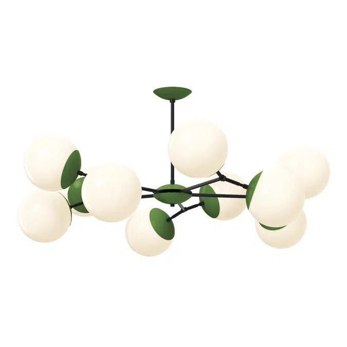 Color Crown Flush Mount 46