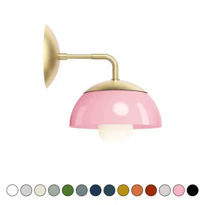 Image for Color Cadbury Sconce 8"