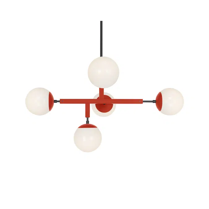 Color Prisma Chandelier 35"