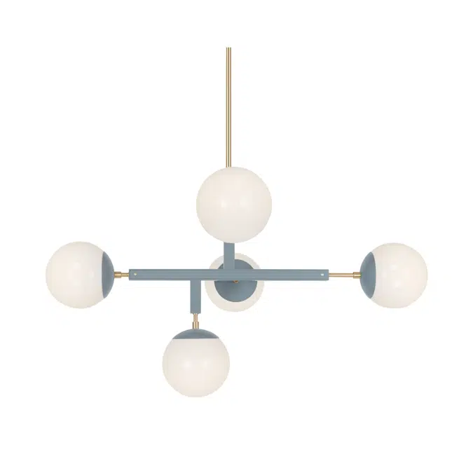 Color Prisma Chandelier 35"