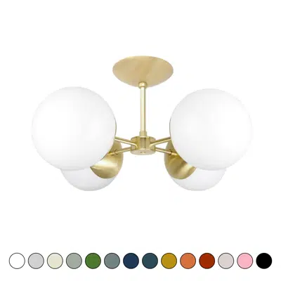 Big Orbi Flush Mount 的圖片