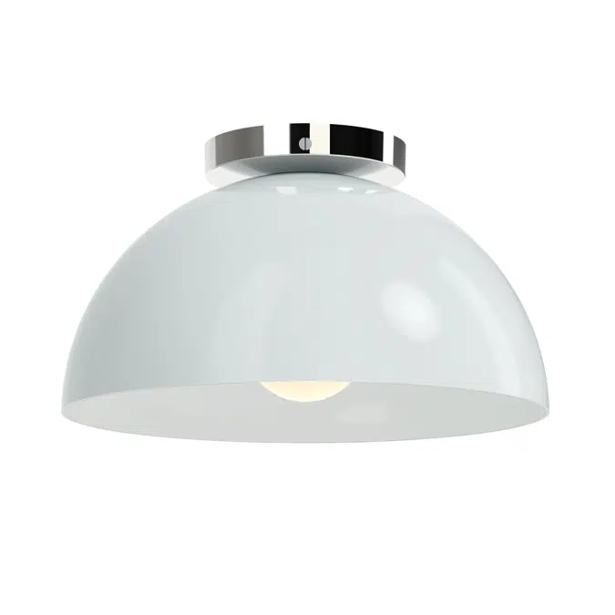 Color Hemi Flush Mount