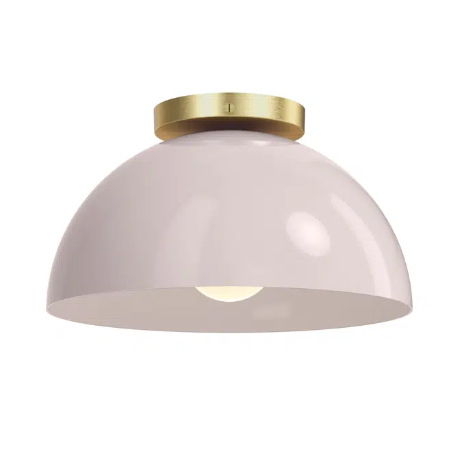 Color Hemi Flush Mount