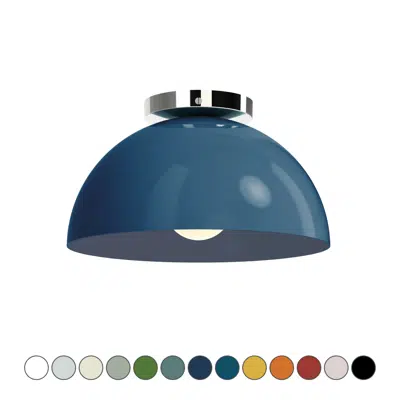 Imagem para Color Hemi Flush Mount}