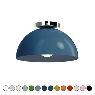 Image for Color Hemi Flush Mount