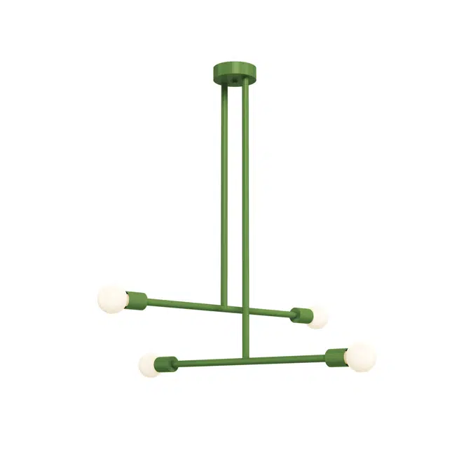 Color Captain Chandelier 29"