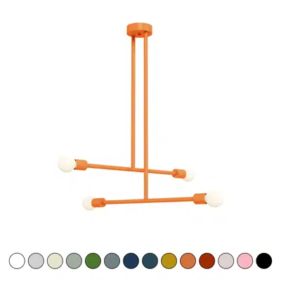 imagem para Color Captain Chandelier 29"