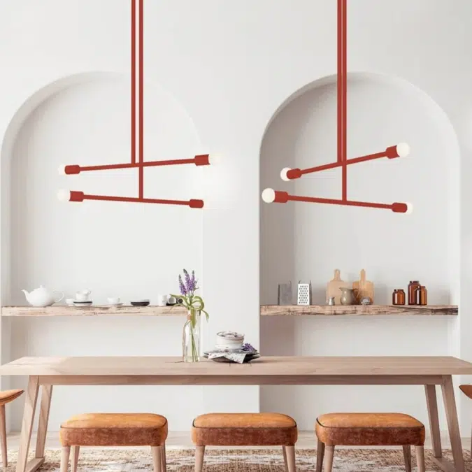 Color Captain Chandelier 29"