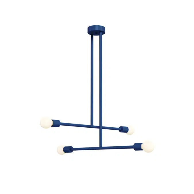 Color Captain Chandelier 29"