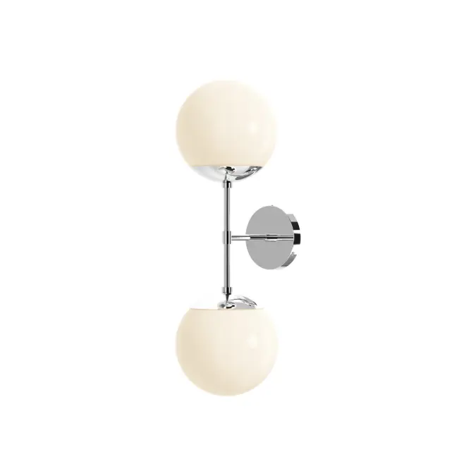 Cap Double Sconce 8"