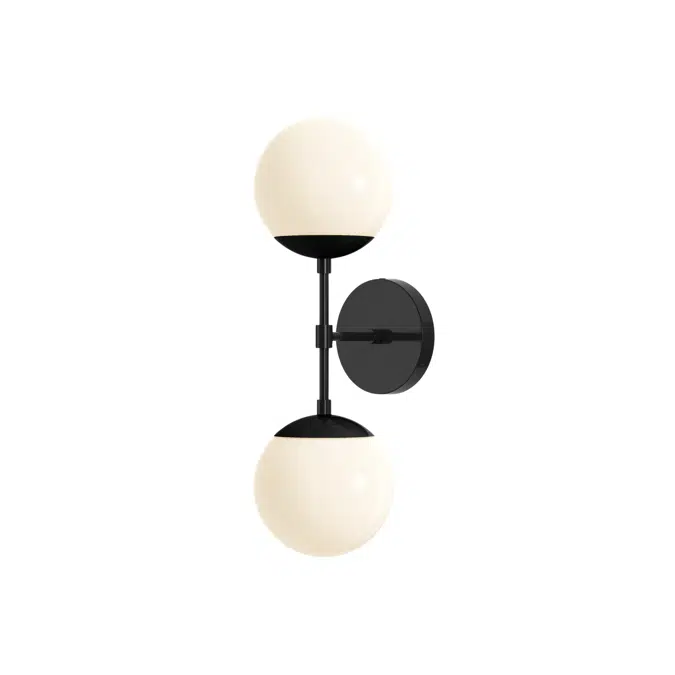 Cap Double Sconce 6"