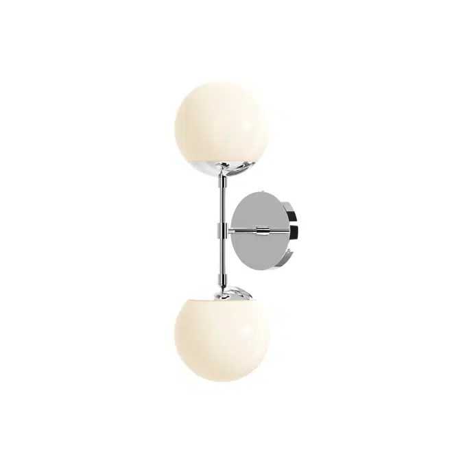 Cap Double Sconce 6"