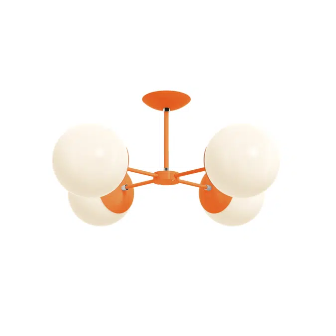 Color Big Orbi Flush Mount