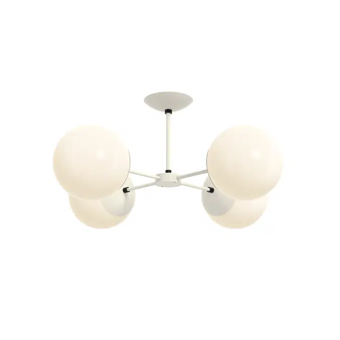 Color Big Orbi Flush Mount