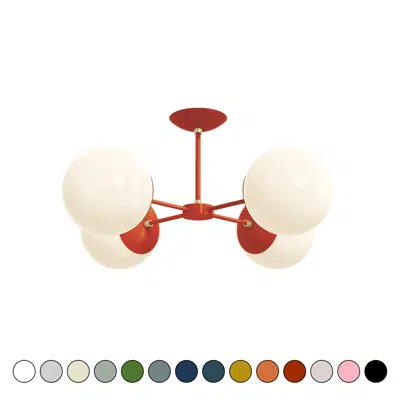 Color Big Orbi Flush Mount 的圖片