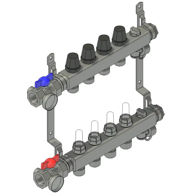 Vario S 1" stainless-steel manifolds