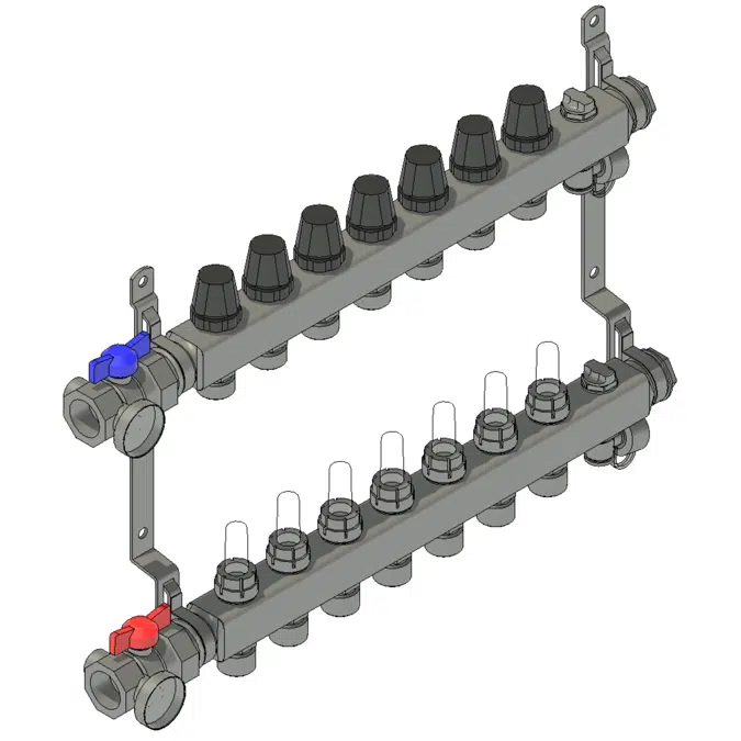 Vario S 1" stainless-steel manifolds
