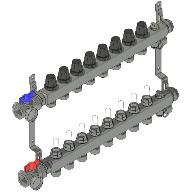 Vario S 1" stainless-steel manifolds