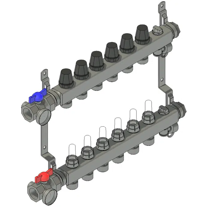 Vario S 1" stainless-steel manifolds
