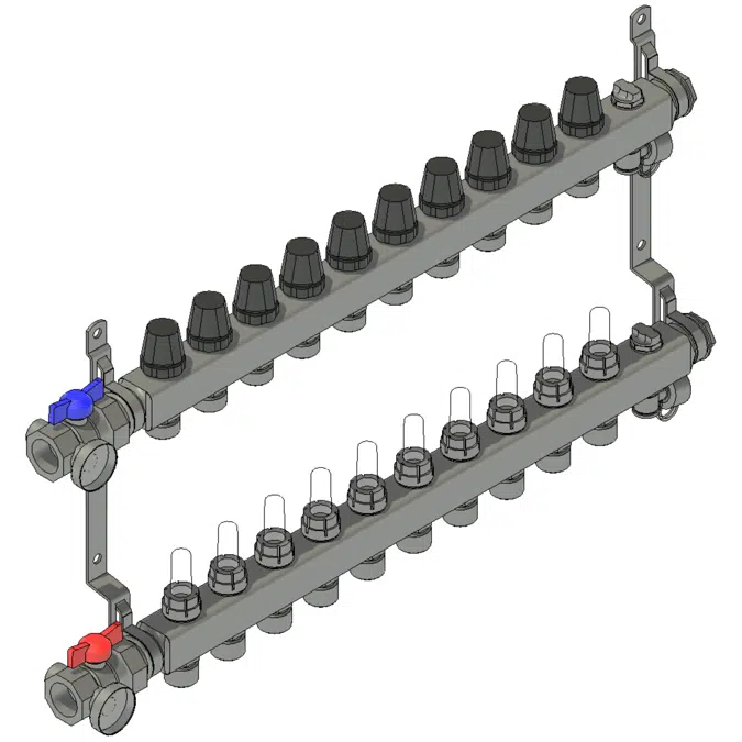Vario S 1" stainless-steel manifolds