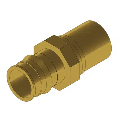 ProPEX Lead-Free (LF) Brass Copper Press Fittings Adapters 이미지