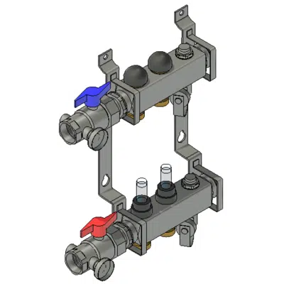 Image pour Stainless-Steel Manifold Assembly, 1" with Flow Meter