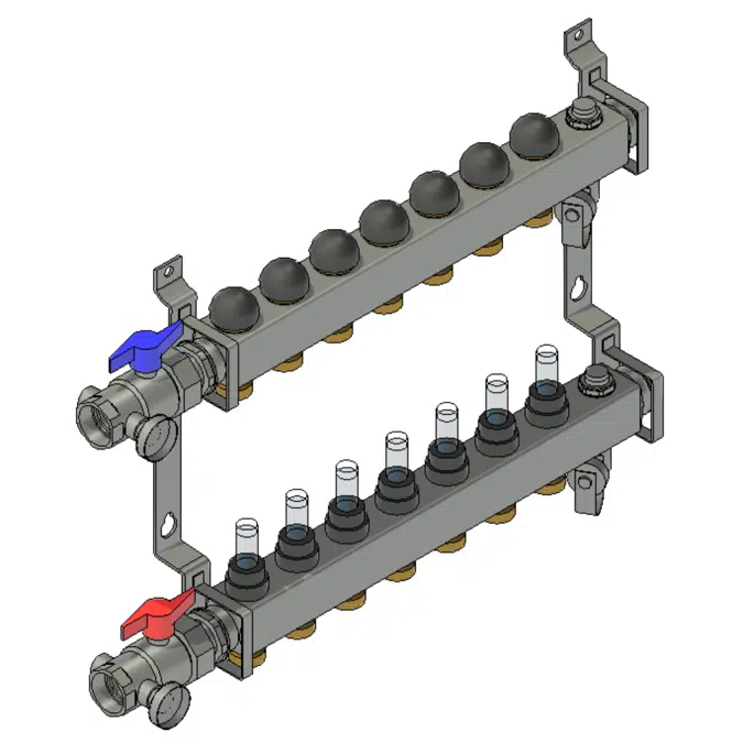 Stainless-Steel Manifold Assembly, 1" with Flow Meter