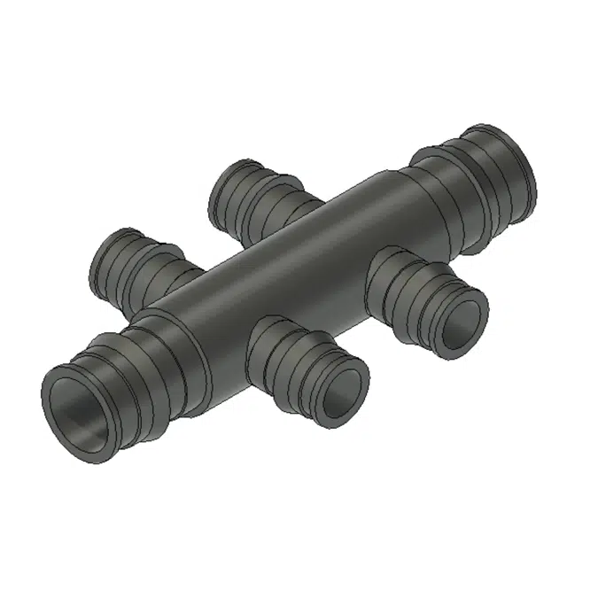 EP Flow-Through Opposing-Port Multi-Port Tees