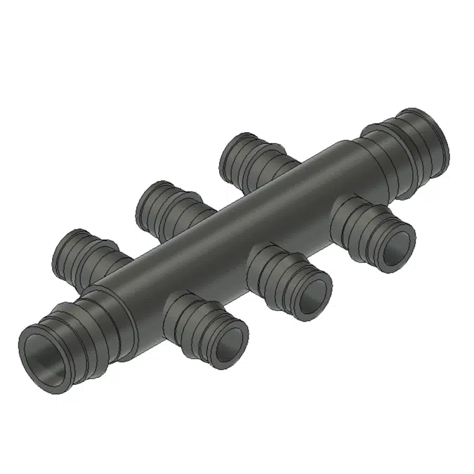 EP Flow-Through Opposing-Port Multi-Port Tees