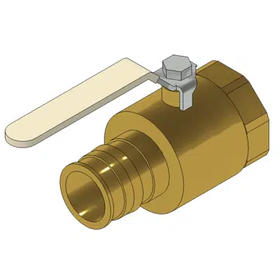 imazhi i ProPEX Lead-Free (LF) Brass Transition Ball Valve PEX x FNPT