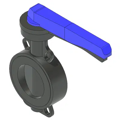 ChlorFIT Butterfly Valve Lever Wafer图像