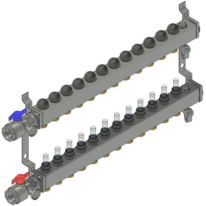 Stainless-Steel Manifold Assembly, 1-1/4" with Flow Meter