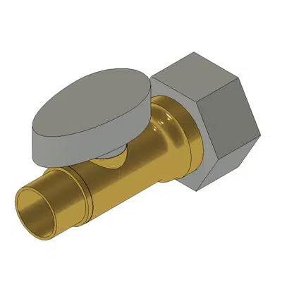 Image pour Lead-Free (LF) Brass Compression Straight Stop Valves