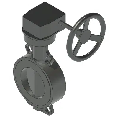 ChlorFIT Butterfly Valve Gear Wafer图像