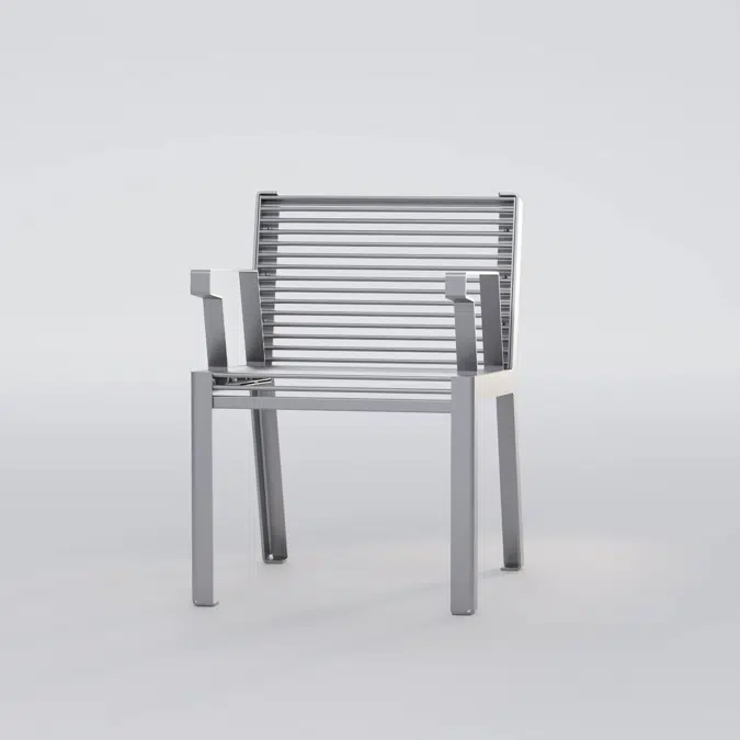 Chair HULDA with armrests - HUL130