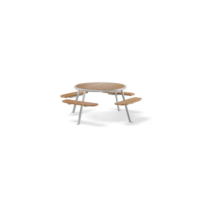 Bench table PONGO circle - PON300