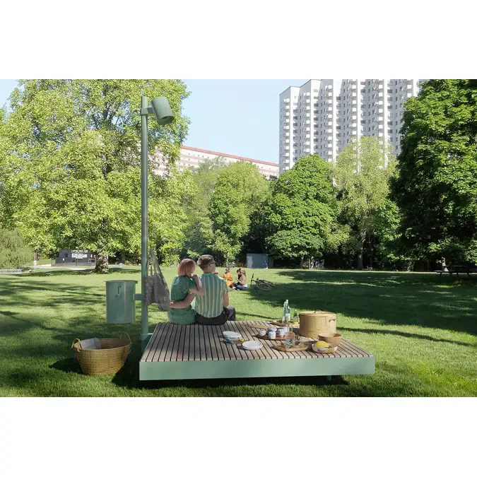 Park furniture FILT with lighting - FIL300