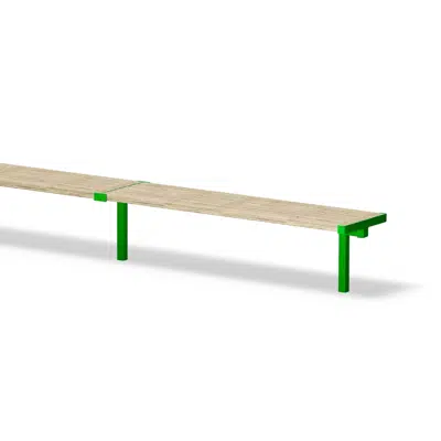 Image for Modular bench HULDA single - HUL940