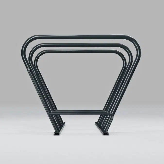Cykelstativ CS c/c 480 3 hylder - CS300