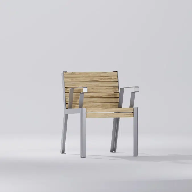 Chair HULDA with armrests - HUL515