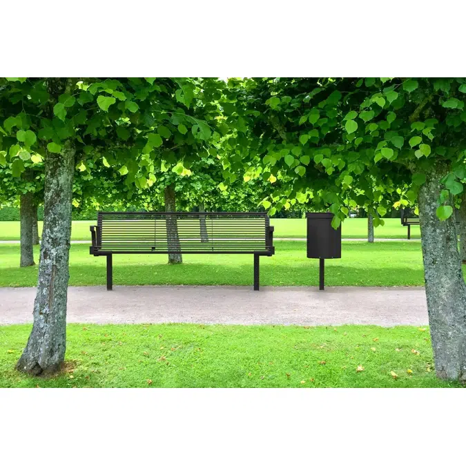 Sofa HULDA single with armrests - HUL210